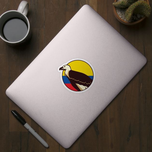 Ecuador Flag Condor Ecuadorian Quito South America Andes Alpaca by Shirtsurf